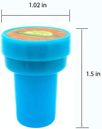 TINYMILLS 24 Pcs Outer Space Stampers for Kids Party Favor Goodie Bag Stuffers Pinata Fillers Classroom Rewards Carnival Prizes Rocket Space Galaxy Party Supplies Sunday School Rewards