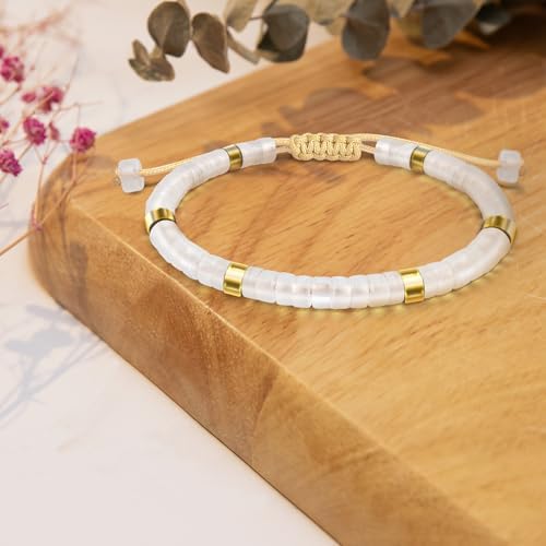 AGOT Thank You Gifts for Women: Teacher Appreciation Office Gifts for Coworkers Employee Boss Lady Manager Colleague Natural Stone Bracelet - Image 7