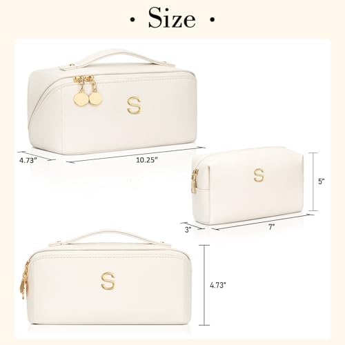 Initial Makeup Bag Personalized Gift for Women Teen Girls - Image 7