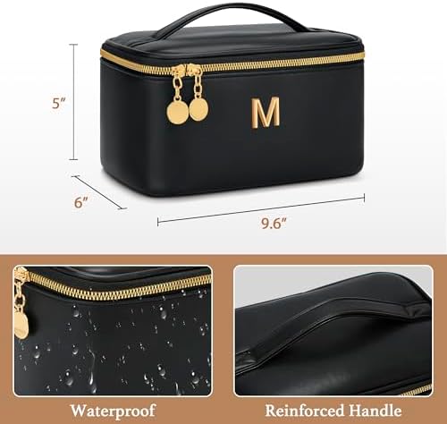 Personalized Makeup Bag Gifts for Women Travel Cosmetic Case - Image 7