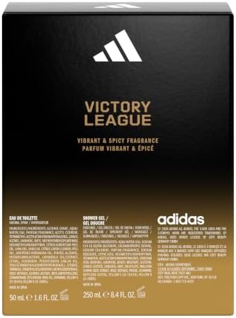adidas Victory League Giftset including Eau de Toilette (1.6fl oz.) and Shower Gel (8.4fl oz.), For Him, Vibrant & Spicy Fragrance - Image 7