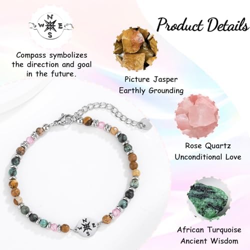 Wave Bracelets Gifts for Women, Birthday Graduation Christmas Jewelry Gifts for Daughter Granddaughter Best Friend Sister - Image 7