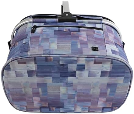 ALLCAMP Picnic Basket, 22L Insulated Cooler Foldable, Thick, Purple - Image 7