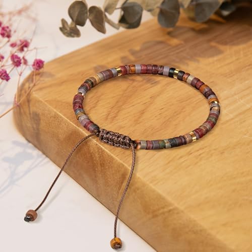 AGOT Thank You Gifts for Women: Teacher Appreciation Office Gifts for Coworkers Employee Boss Lady Manager Colleague Natural Stone Bracelet - Image 7