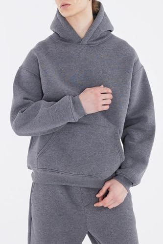 HHGKED Men's Sweatsuits 2 Piece Outfits Baggy Travel Vacation Fashion Clothes Casual Hoodie Jogging Track suits Sets - Image 5