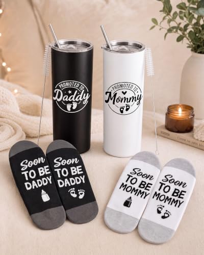 Patelai 4 Pcs New Parent Gift Set for Dad Mom Expecting Parents - Image 6