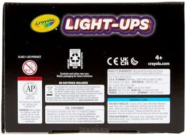 Crayola Light-Ups - Mummy, Reusable Halloween Craft Toy, Glow in The Dark Light Up Mummy, Cute Halloween Decor & Night Light, Gift for Kids, 5+ - Image 7