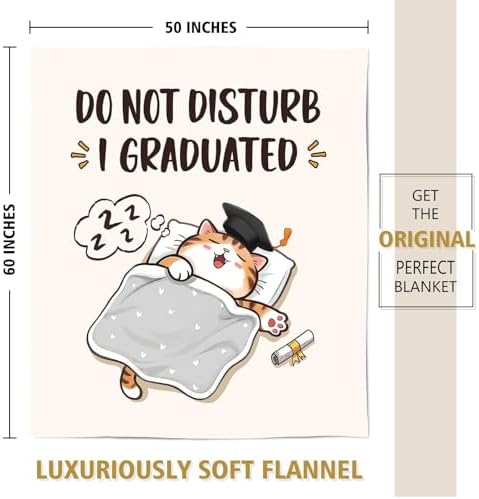 SteadStyle Funny Graduation Gift for Her Him, Graduation Throw for Nurse - Image 7