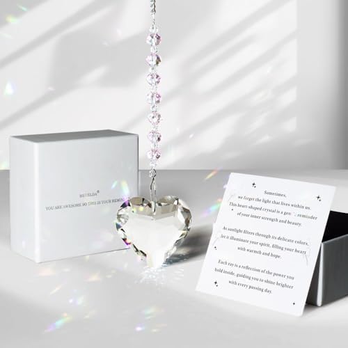 Hegelda Purple Birthday Gifts for Women Friendship Crystals Suncacther - Image 7