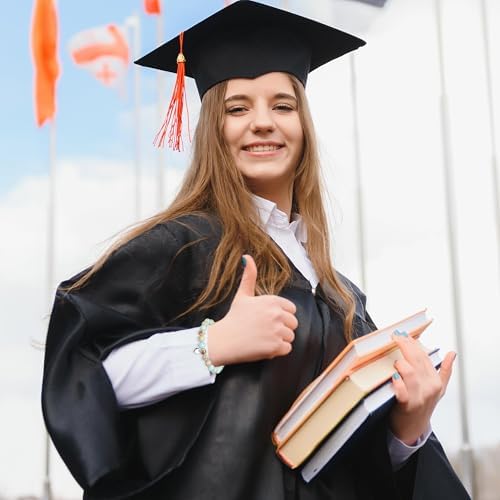 Parma77 2026 Graduation Gifts for Her, High School College Graduation Gifts for Women, Inspirational Compass/Heart Graduation Bracelets with Gift Message Card for Women Daughter Sister Friends - Image 7