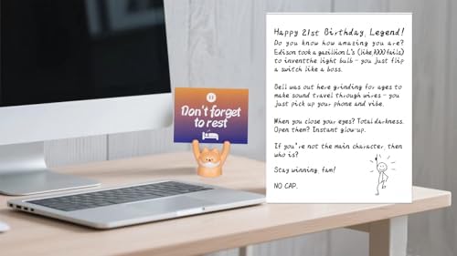 Carselage 21 Year Old Boy Gifts, 21th Birthday Gifts Decorations for Son - Image 7