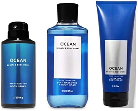 Bath and Body Works - Ocean - For Men - 3 pc Bundle - (2020 Edition) - Image 5
