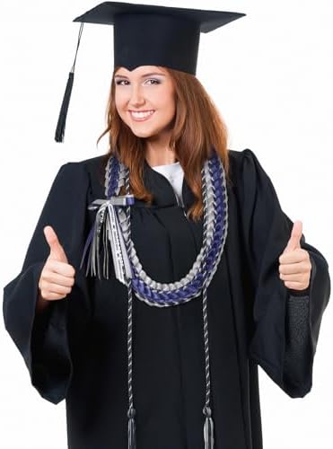 TFTAFAN Graduation Leis and Graduation Honor Cords Class of 2026 Graduation Ribbon Lei Graduation Necklace Braided Necklaces gift for Student Gifts Party Supplies - Image 6
