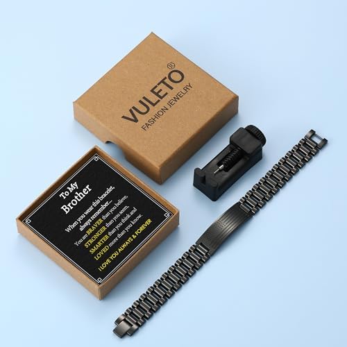Bracelet Gifts for Men Husband Grandpa Son, Stainless Steel American Flag Watch Link Bracelet Unique Birthday Anniversary Jewelry Gifts - Image 6