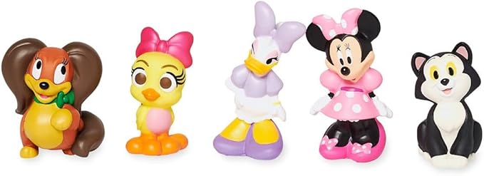 Disney Store Bath Set (Minnie Mouse) - Kids Bath Accessories with Beloved Disney Characters - Colorful and Fun Bath Time Essentials for Kids - Suitable for All Ages