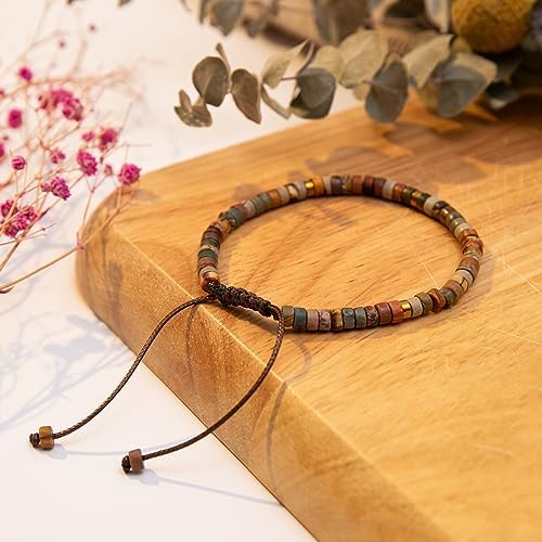AGOT Thank You Gifts for Women: Teacher Appreciation Office Gifts for Coworkers Employee Boss Lady Manager Colleague Natural Stone Bracelet - Image 7