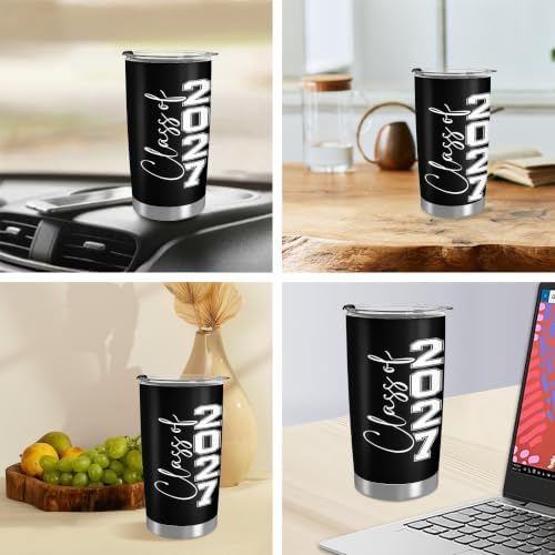 Class of 2027 Senior Night Gifts for Men Women 20oz Seniors Year Tumbler - Image 7