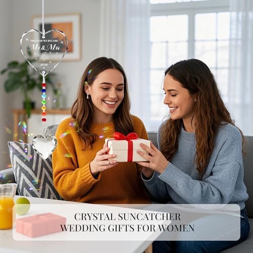 Hegelda Wedding Gifts Bridal Shower Gifts Suncatcher Christmas Ornament - Image 7
