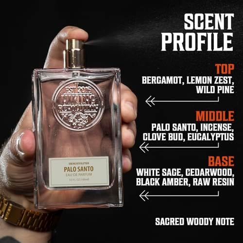 Viking Revolution Mens Cologne - Palo Santo Eau de Parfum -3.5 fl oz - Image 7
