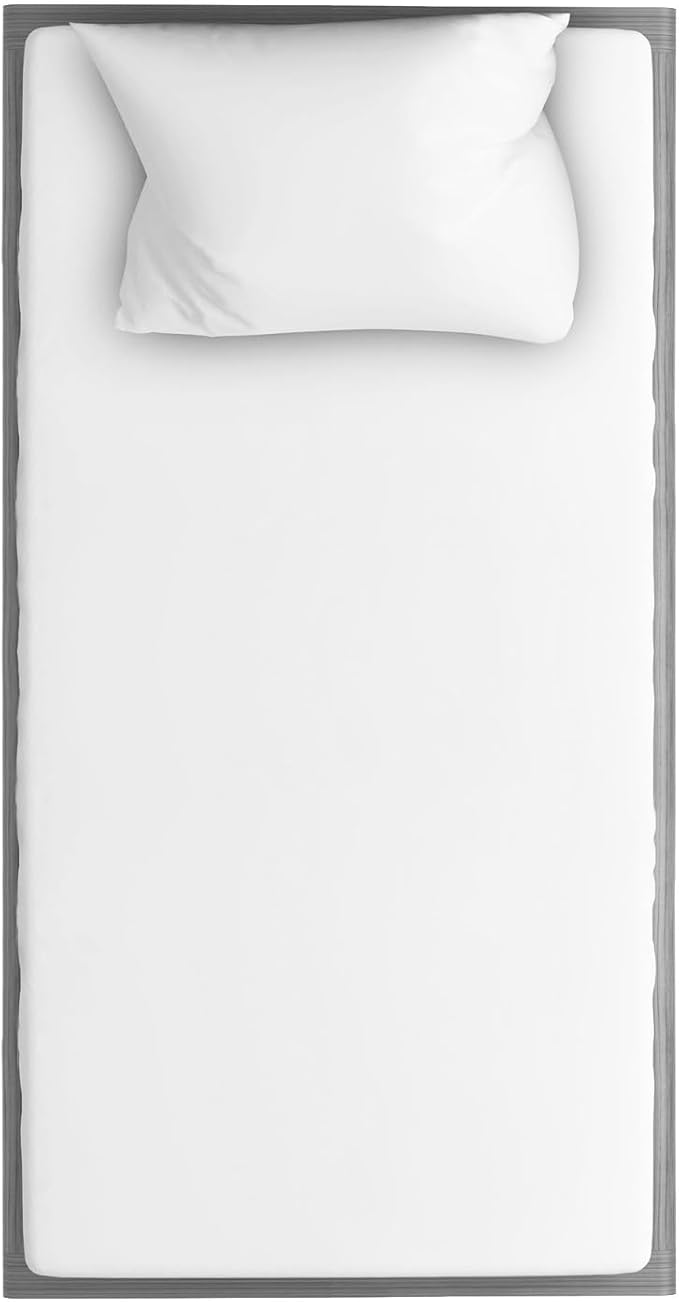 Kids Organic Viscose Derived from Bamboo Sheet Set | Twin or Full Size Fitted Bed Sheets | Oeko-Tex Certified | Cute Toddler Bedding for Girls & Boys (White, Twin)