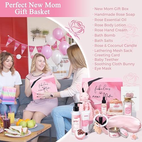New Mom Gifts for Women, 13Pc New Mom Care Package After Baby - Image 7