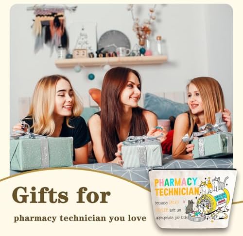 Pharmacy Technician Accessories Pharmacy Technician Gifts Makeup Bag - Image 7
