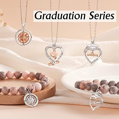 Shonyin Graduation Gift for Her, Compass Bracelet for Girls - Image 6