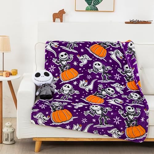 Northwest Nightmare Before Christmas Silk Touch with Hugger, Jack Smackdown, 50 x 40 inches - Image 6