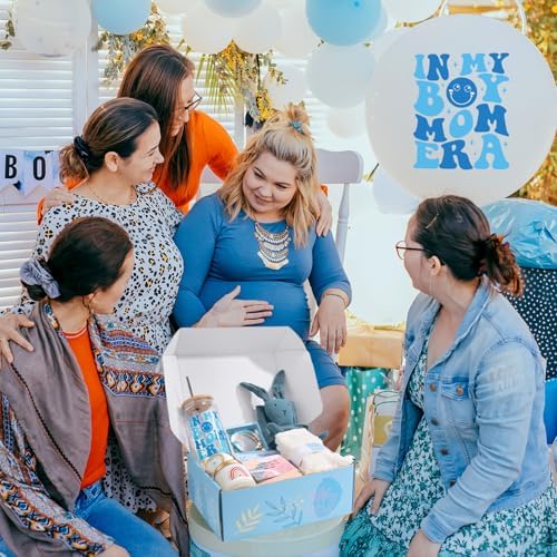 New Mom Care Package After Baby, New Mom Gifts & Baby Boy Gifts Essentials, After Birth Postpartum Gift for Expecting Moms, First Time Mothers Day Birthday Gift for Boy Mom - Image 7