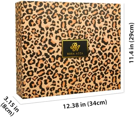 Mother's Day Gifts for Mom, 33 Pcs XXL Leopard Bath and Body Gifts Basket Set for Women, Hydrating Skin Care Set, Self Care Gifts Kit, Birthday, Home Spa Gift Set for Women, Christmas, Anniversary - Image 7