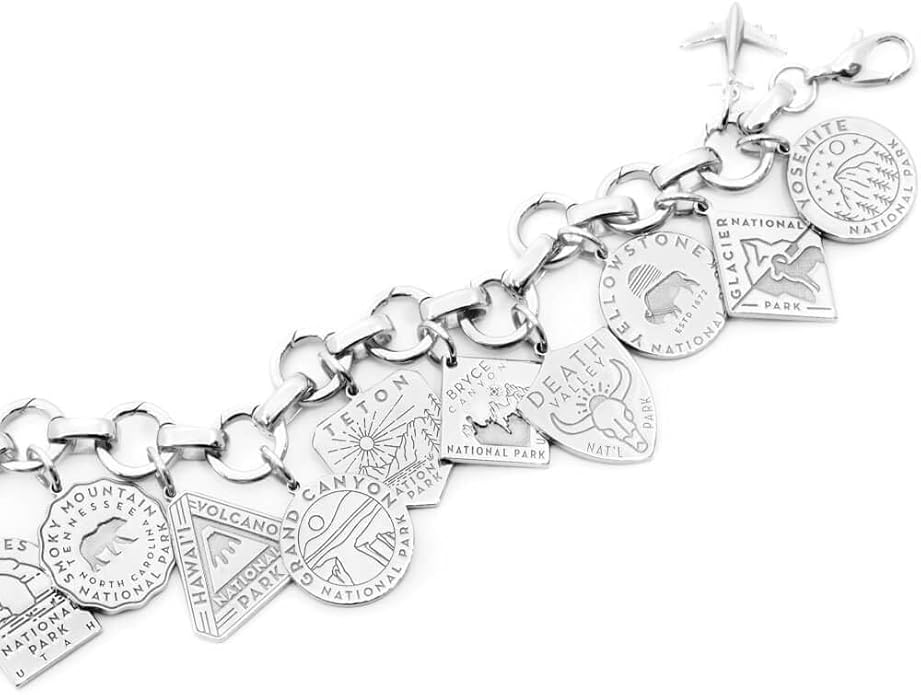 Jet Set Candy Sterling Silver National Park Souvenir Travel Charm