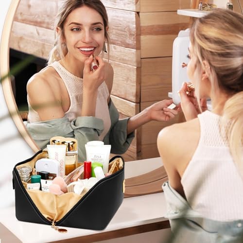 Initial Makeup Bag Personalized Gift for Women Teen Girls - Image 7