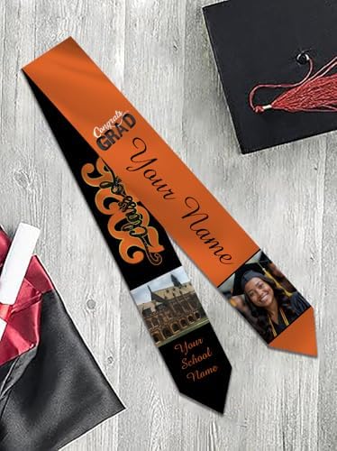 Personalized Graduation Stole Sash Custom Class of 2026 Congratulation Graduation Gifts with Photo - Image 7
