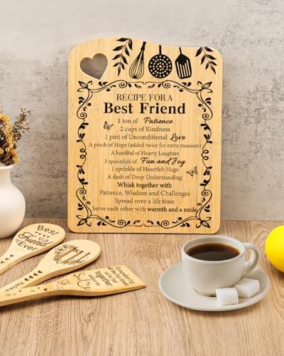 Friend Gifts for Women, Friendship Gift for Women Cutting Board - Image 7