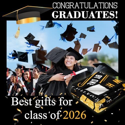 Ryubein 2026 Graduation Blanket 50" X 60", Graduation Gifts Her Him - Image 6