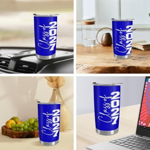 Class of 2027 Senior Night Gifts for Men Women 20oz Seniors Year Tumbler - Image 7