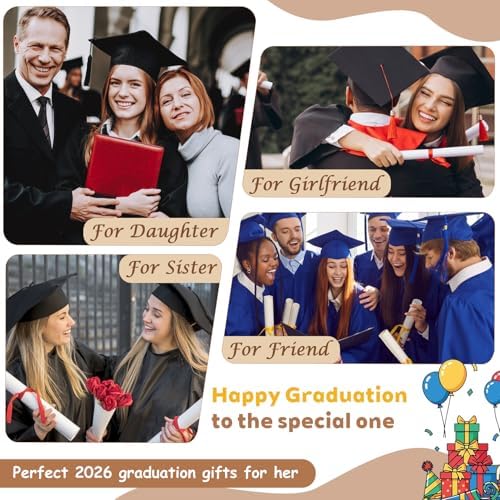 EPIRORA Graduation Gifts Bracelets for Her, Colorful Beaded Bracelets for Women, Class of 2026 Grad Gifts for 5th 8th Grade, Elementary Middle High School, College & Master Degree with Graduation Card - Image 7