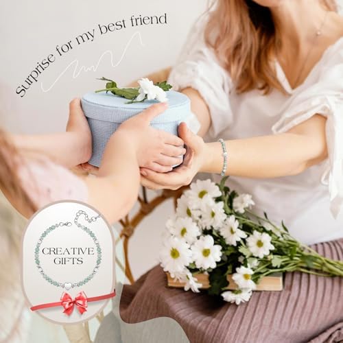 Inspirational Gifts Bracelets for Women, Healing Natural Stone Bracelets - Image 6