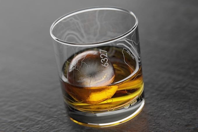 Well Told Engraved Cincinnati Ohio Map Rocks Glass, Old Fashioned Whiskey Glass (11 oz, Clear) Etched Whiskey Glass, Gifts For Whiskey Lovers
