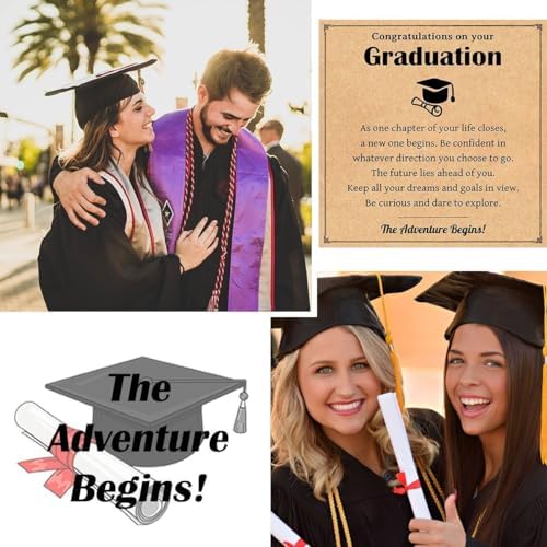 2026 Graduation Gifts for Women Her, Compass Bracelet for Girls Women - Image 7