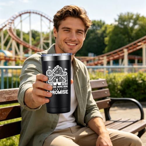BIRGILT Roller Coaster Gifts for Men Women - 20oz Tumbler Cup - Image 7