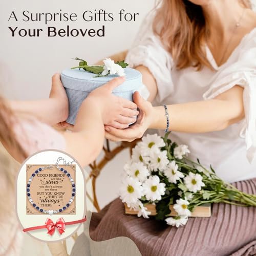 Inspirational Gifts Bracelets for Women, Healing Natural Stone Bracelets - Image 6
