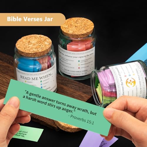 Bible Verse Jar,Scripture Prayer Cards Holy Prayer Jar,Bible Accessories - Image 6