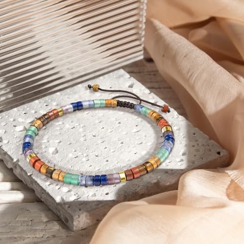 AGOT Thank You Gifts for Women: Teacher Appreciation Office Gifts for Coworkers Employee Boss Lady Manager Colleague Natural Stone Bracelet - Image 7