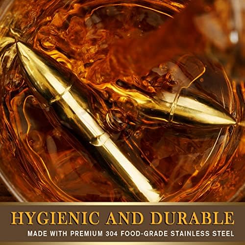 Gifts for Fathers Day Husband Him Men, Reusable Stainless Steel Engraved Whiskey Stones Glasses Set, Anniversary Wedding Gift for Men Husband Boyfriend Fiance, Cool Burbon Scotch Set Gifts - Image 6