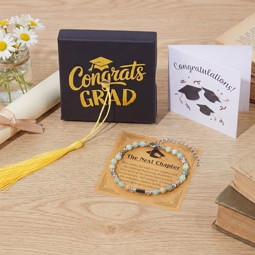 JOYIN Graduation Gifts 2026 for Her, Graduation Bracelet with Greeting Card and Gift Box, Inspirational Gifts for Women, Besties, High School College Classmates (Suitable for 14 Years Above) - Image 7