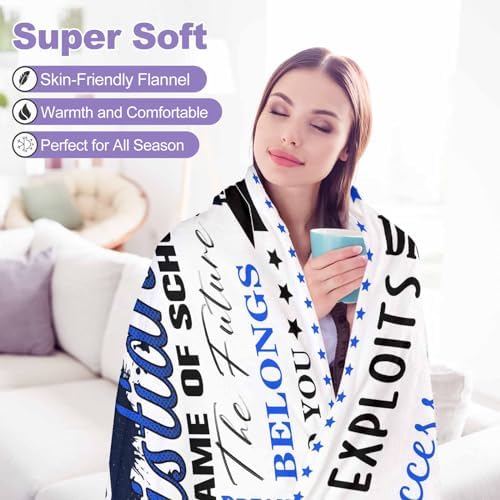Custom Blankets Personalized Picture Blanket for Class of 2024 Graduates Costume Blanket with Pictures Graduation Gift for Him, Custom Blanket Custom Blanket 80x60inch - Image 7