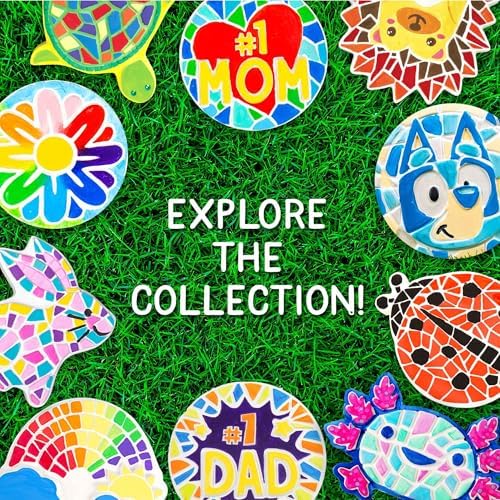 Creative Roots Paint Your Own Stepping Stone Kit, Axolotl - Image 7