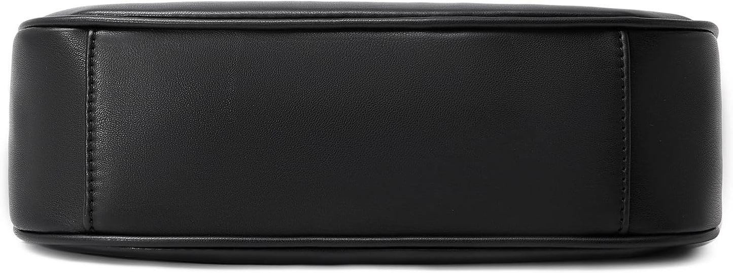 Shoulder Bags for Women, Cute Hobo Tote Handbag Mini Clutch Purse with Zipper Closure