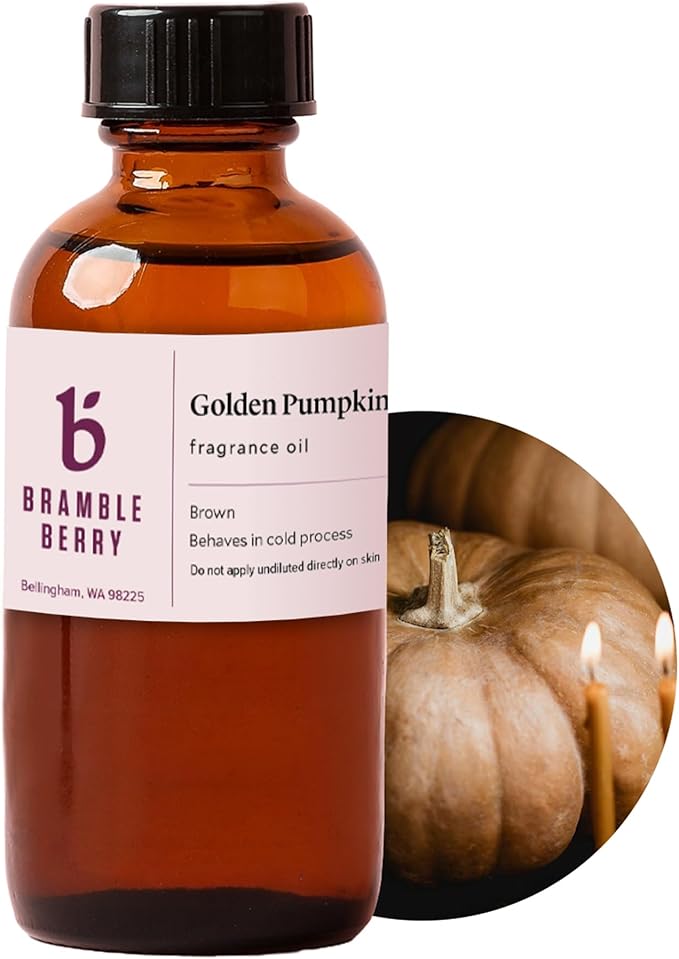 Golden Pumpkin and Cardamom Fragrance Oil 2 oz